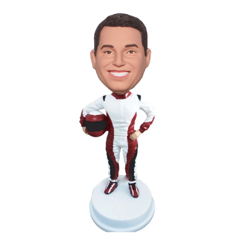 Bobble Head Racing Suits Best Friend Gifts