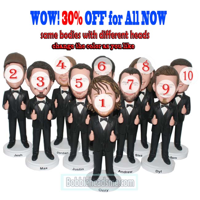 Personalized Bobble Heads Cheap Groupon Groomsmen Gifts 37% off - Click Image to Close
