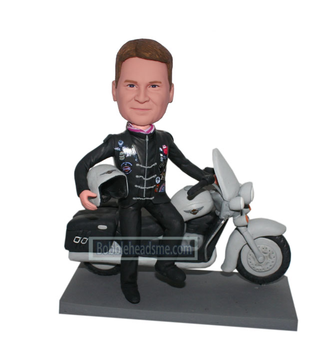 Personalized Motorcycle Bobblehead
