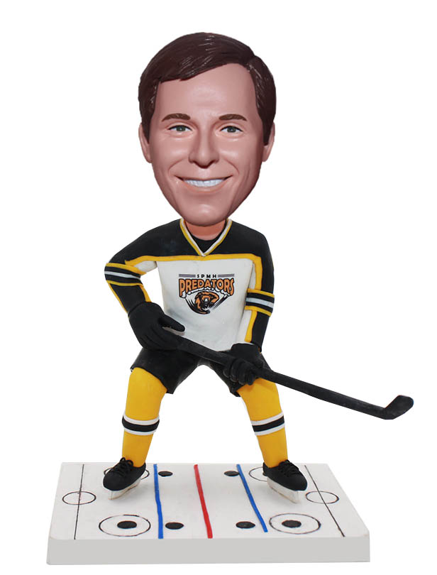Custom Hockey Personalized Bobble Head - Click Image to Close