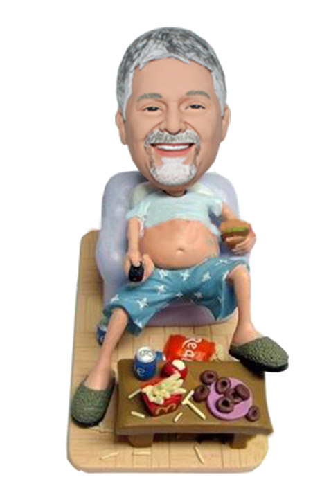 Personalized Bobble Head From Photo Retirement Gifts For Men - Click Image to Close