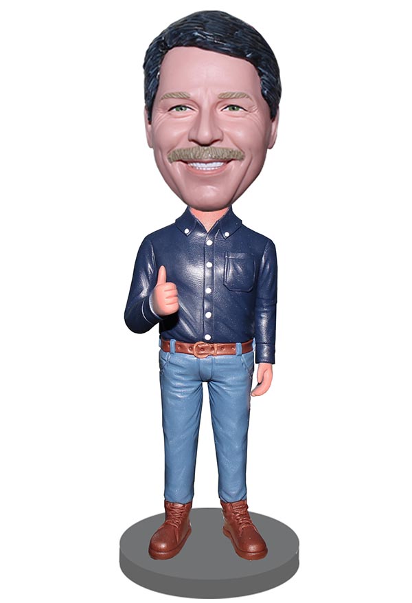 Thumbs Up Bobble Head A Gon Bobblehead Boots - Click Image to Close