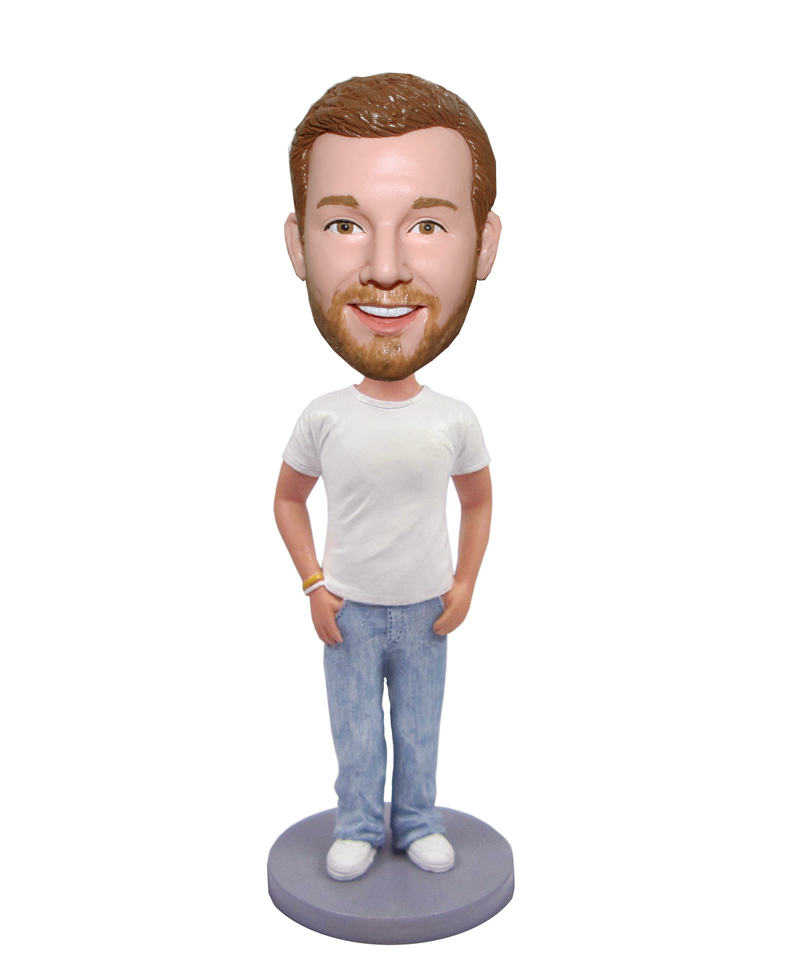 Custom Bobble Head A Gon Bobblehead Fast Gift For Men - Click Image to Close